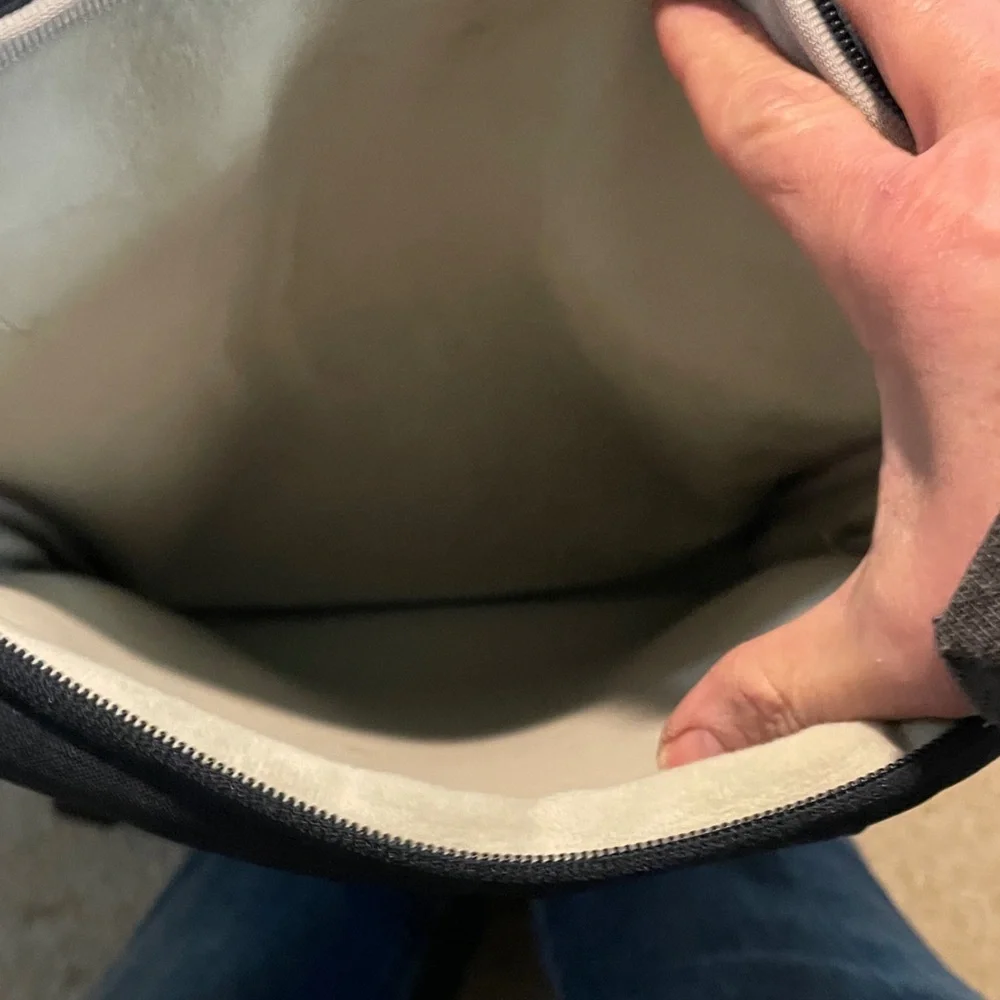 Lacdo Navy Blue Laptop Bag